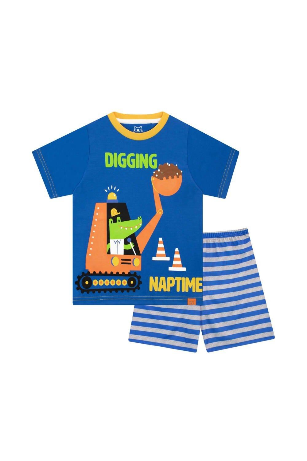 Пижама Digging Naptime Digger Harry Bear, синий
Пижама Digging Naptime Digger Harry Bear, синий