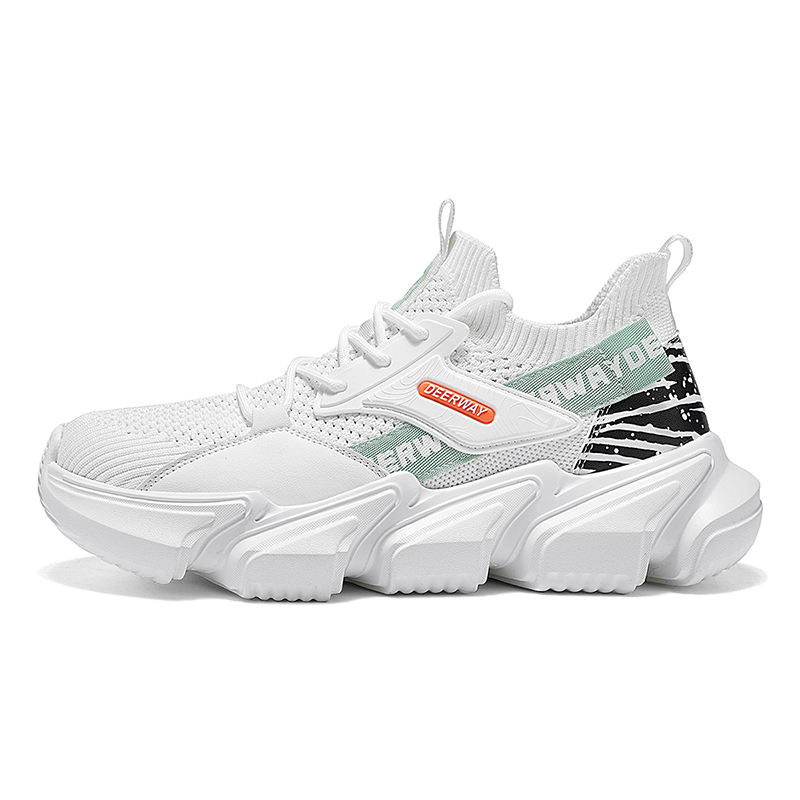 DEERWAY Противоскользящие и износостойкие низкие кроссовки, увеличивающие рост, мужские, белые
DEERWAY Противоскользящие и износостойкие низкие кроссовки, увеличивающие рост, мужские, белые