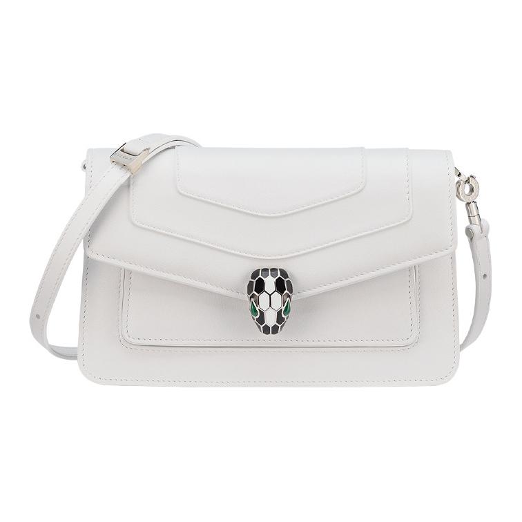 Серпенти Форевер Кроссбоди Сумка Через Плечо Женская Белая Кожаная BVLGARI
Серпенти Форевер Кроссбоди Сумка Через Плечо Женская Белая Кожаная BVLGARI