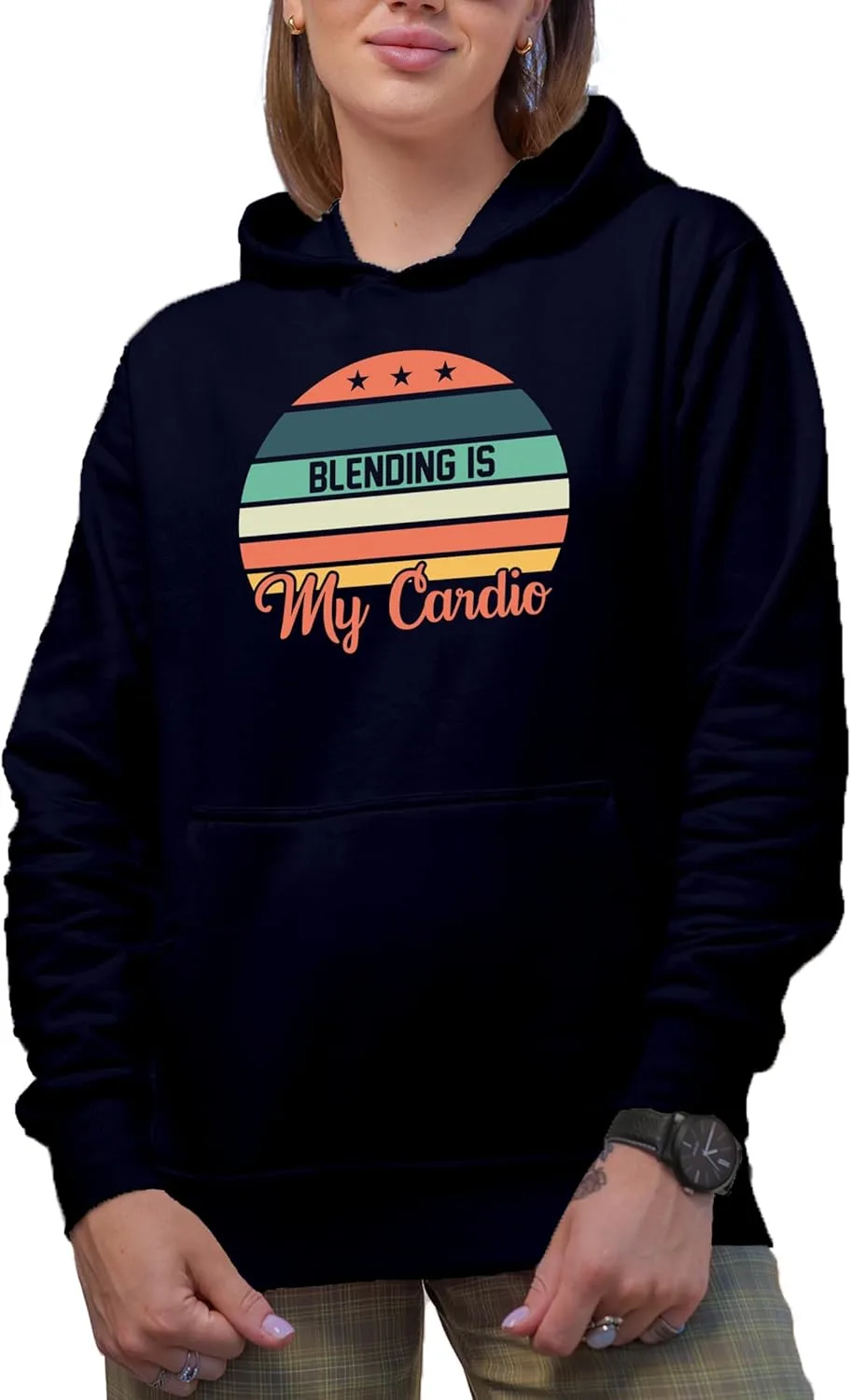 Толстовка с капюшоном Blending Is My Cardio Make Your Mark Design
Толстовка с капюшоном Blending Is My Cardio Make Your Mark Design
