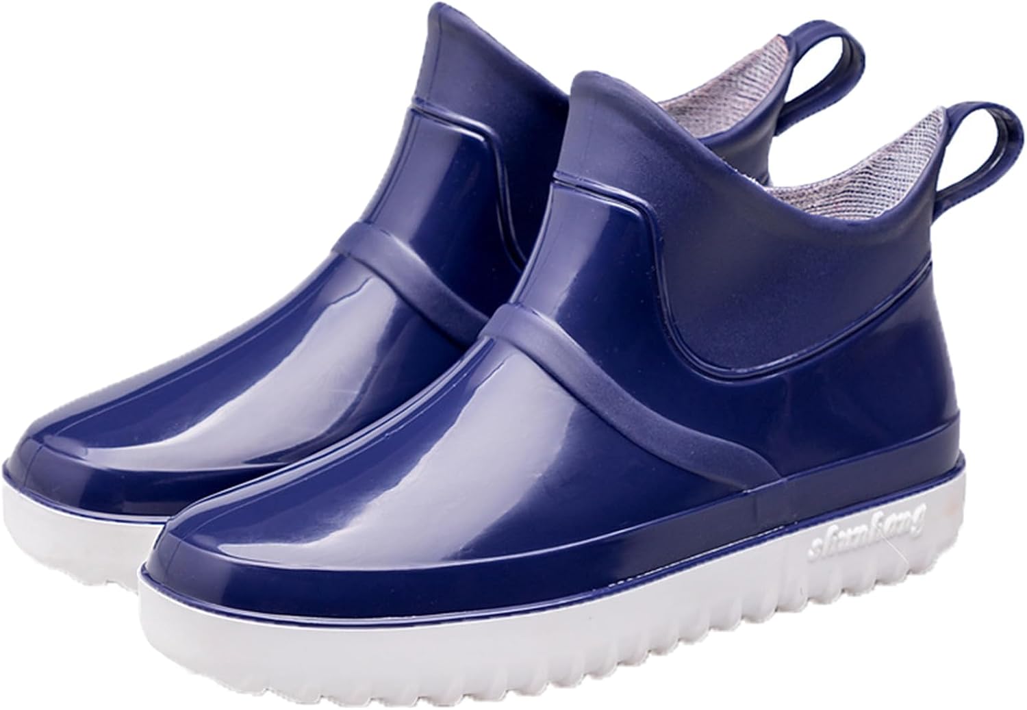 Женские и мужские дождевые ботинки AUXDIQ, водонепроницаемые ботинки до щиколотки, обувь для сада и активного отдыха, синий
Женские и мужские дождевые ботинки AUXDIQ, водонепроницаемые ботинки до щиколотки, обувь для сада и активного отдыха, синий