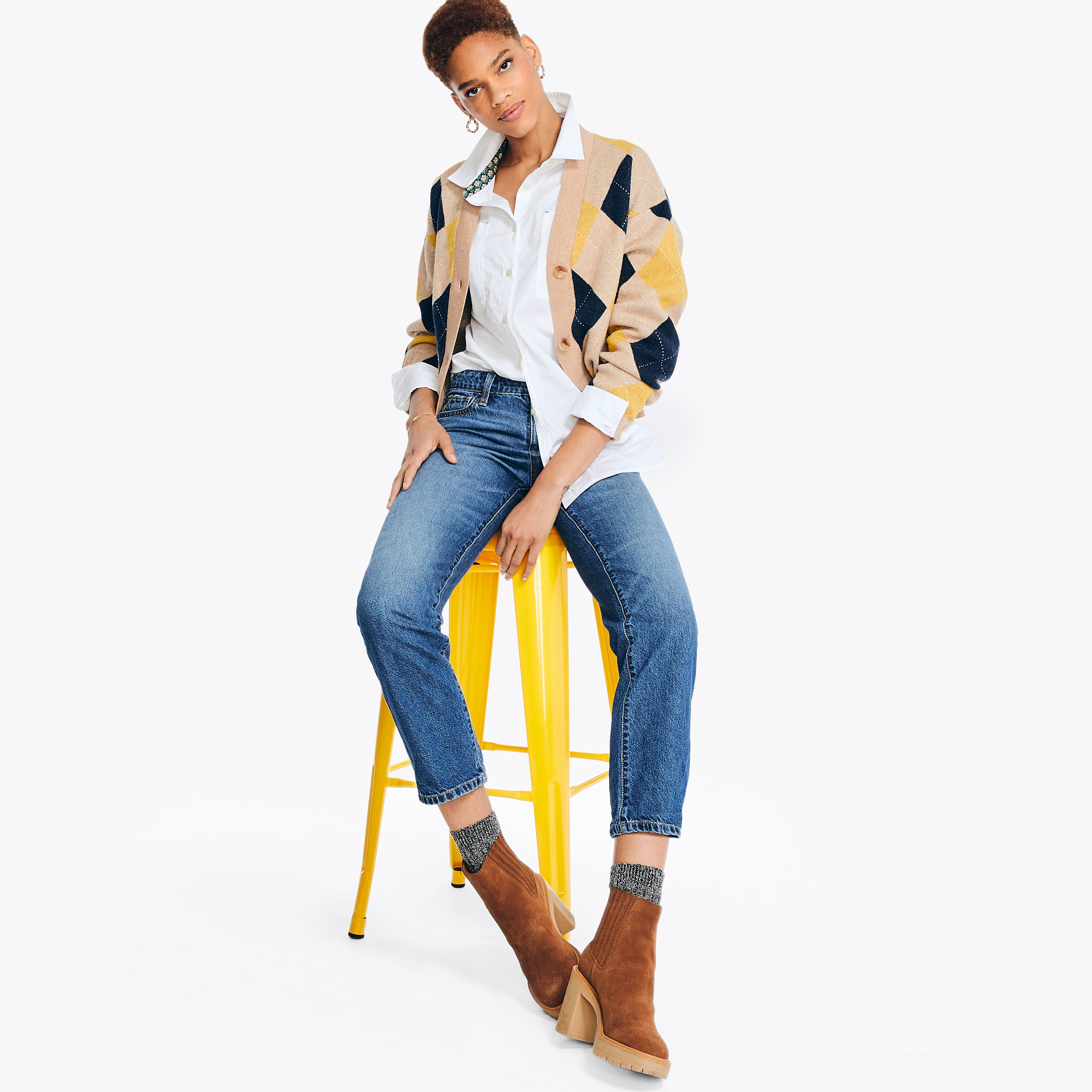 Nautica женские джинсы Nautica Jeans Co. джинсы бойфренд средней посадки, цвет hunt blue wash
Nautica женские джинсы Nautica Jeans Co. джинсы бойфренд средней посадки, цвет hunt blue wash