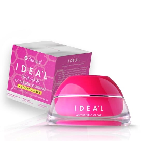 Оригинальный прозрачный гель для наращивания ногтей, 50 г Silcare, Idea'l UV/LED Gel
Оригинальный прозрачный гель для наращивания ногтей, 50 г Silcare, Idea'l UV/LED Gel