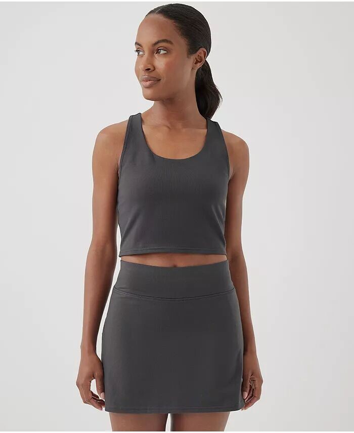 Женская укороченная майка на ходу Pact, серый
Женская укороченная майка на ходу Pact, серый