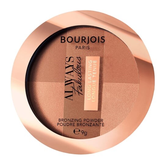 Универсальный сияющий бронзатор 002 Dark 9г Bourjois, Always Fabulous Bronzing Powder
Универсальный сияющий бронзатор 002 Dark 9г Bourjois, Always Fabulous Bronzing Powder