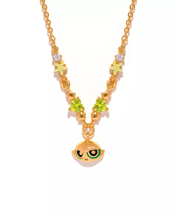 Позолоченное ожерелье в форме лютика из серии «Суперкрошки» от Crystal Girls Crew, gold
Позолоченное ожерелье в форме лютика из серии «Суперкрошки» от Crystal Girls Crew, gold