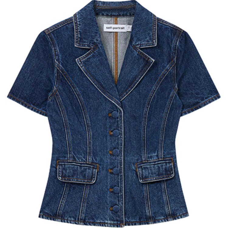 Костюм женский джинсовый синий Self-portrait
Костюм женский джинсовый синий Self-portrait