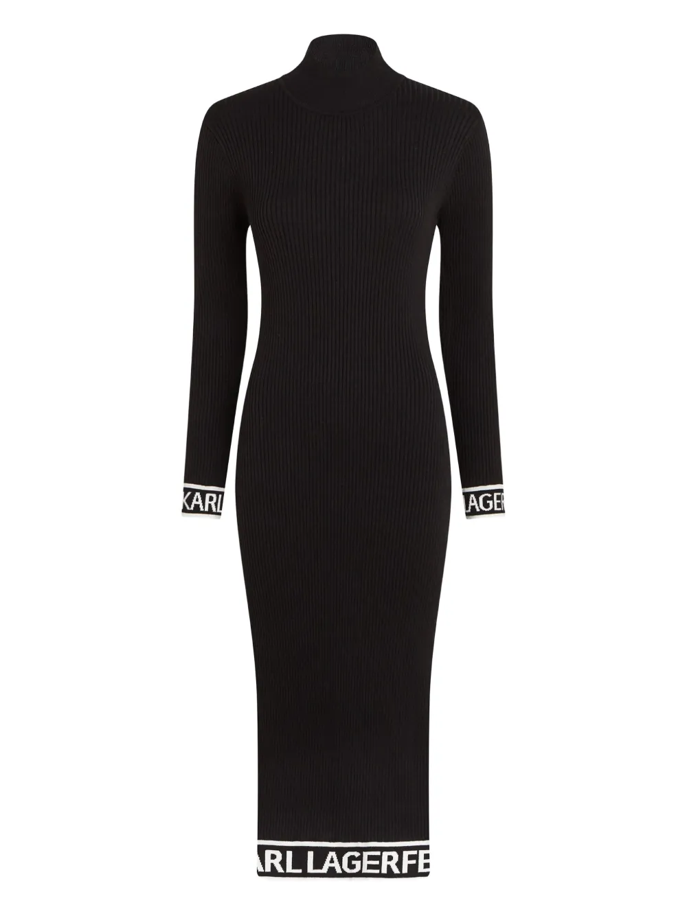 Платье миди в рубчик KARL LAGERFELD, черный
Платье миди в рубчик KARL LAGERFELD, черный
