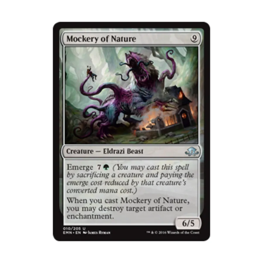 CCG Насмешка над природой (U), MTG - Eldritch Moon
CCG Насмешка над природой (U), MTG - Eldritch Moon