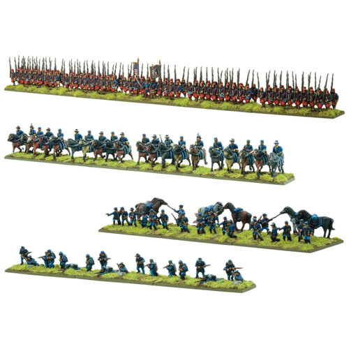 Фигурки Black Powder Epic Battles – American Civil War Union Cavalry & Zouaves Brigade
Фигурки Black Powder Epic Battles – American Civil War Union Cavalry & Zouaves Brigade