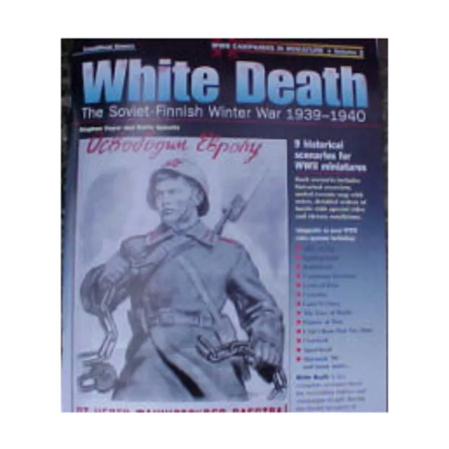 Том. №2 - Белая смерть, Советско-финская зимняя война 1939-1940 гг., WWII Campaigns in Miniature
Том. №2 - Белая смерть, Советско-финская зимняя война 1939-1940 гг., WWII Campaigns in Miniature