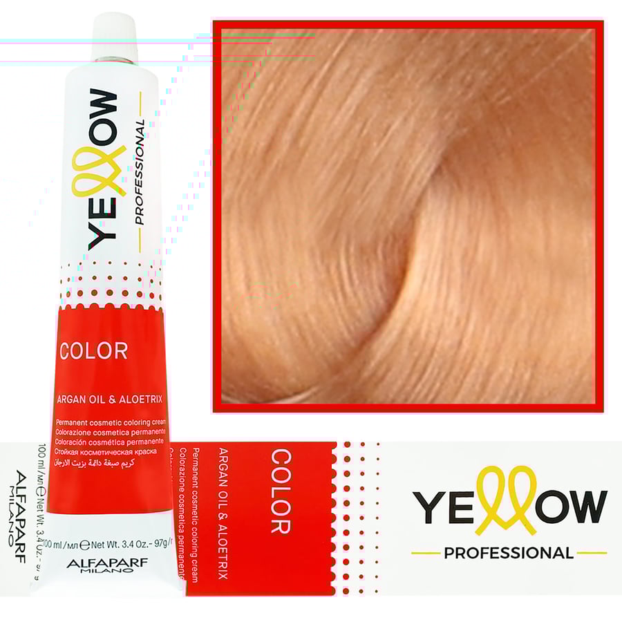 Alfaparf Yellow, Краситель, 9.32 Очень светлый золотисто-фиолетовый блондин, 100 мл
Alfaparf Yellow, Краситель, 9.32 Очень светлый золотисто-фиолетовый блондин, 100 мл