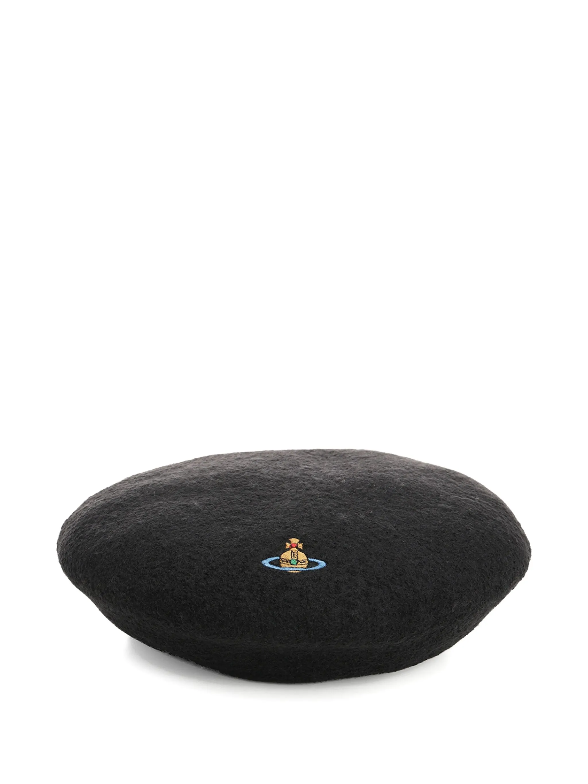 Берет с вышивкой Orb Vivienne Westwood, черный
Берет с вышивкой Orb Vivienne Westwood, черный