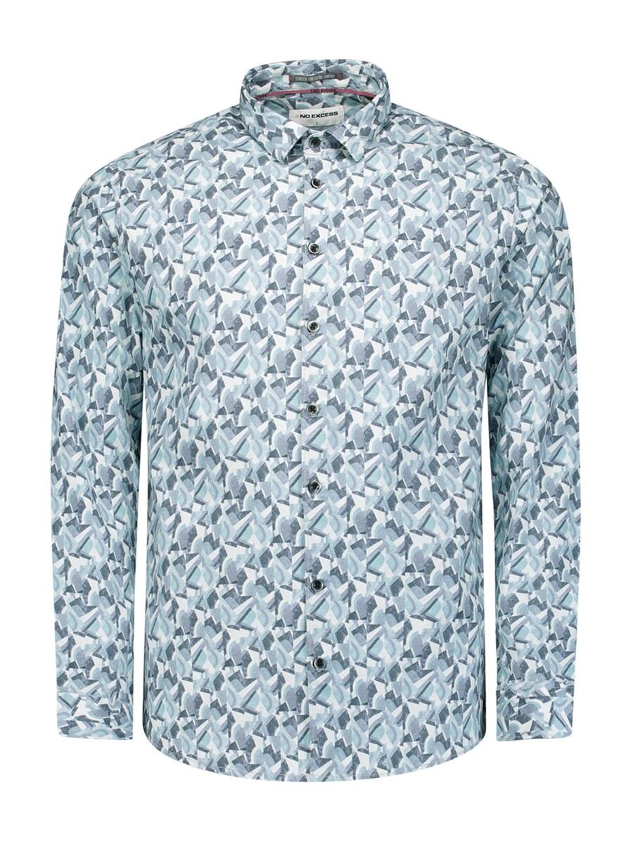 Рубашка на пуговицах классического кроя No Excess, темно-серый
Рубашка на пуговицах классического кроя No Excess, темно-серый