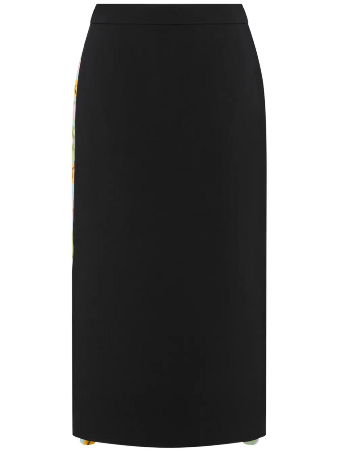 Moschino юбка миди со вставками, черный
Moschino юбка миди со вставками, черный