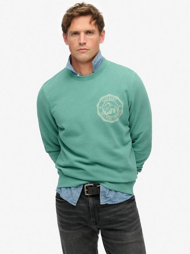 Расслабленный лоу-фай свитшот Mono для отдыха на природе Superdry, Galvanised Green
Расслабленный лоу-фай свитшот Mono для отдыха на природе Superdry, Galvanised Green