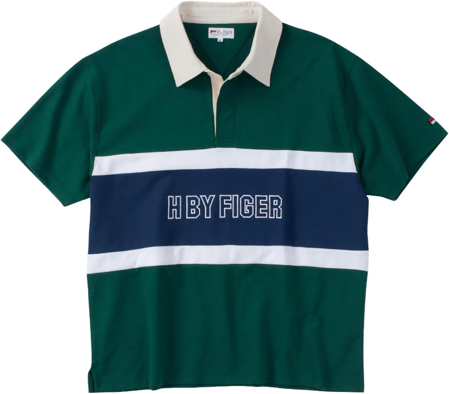 Мужская футболка с коротким рукавом H BIGGER цвета лагер By Figer, зеленый/темно-синий
Мужская футболка с коротким рукавом H BIGGER цвета лагер By Figer, зеленый/темно-синий