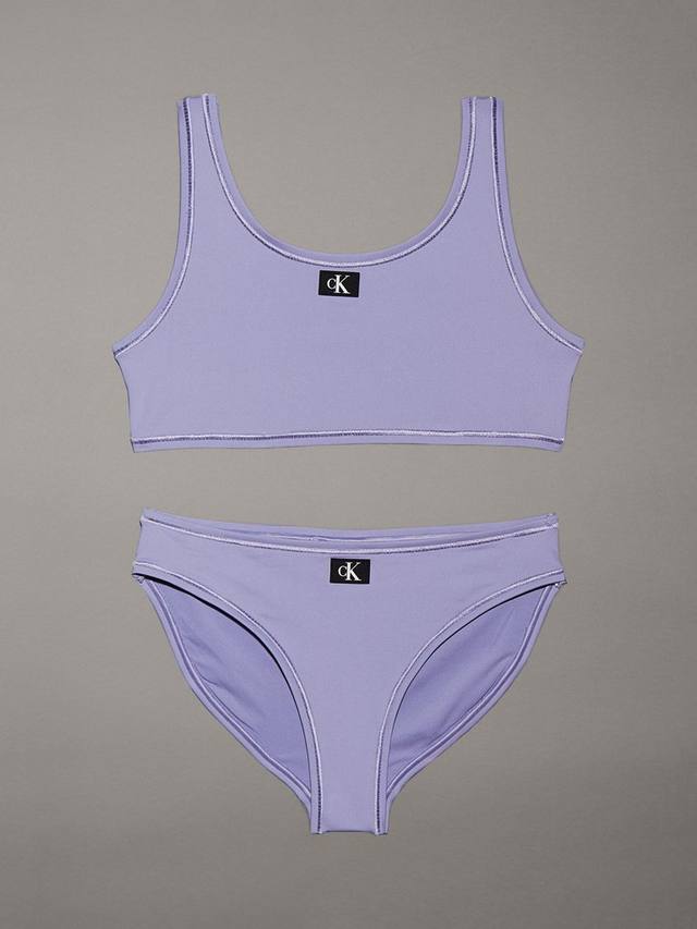 Детский комплект бикини CK Monogram Calvin Klein, Persian Violet
Детский комплект бикини CK Monogram Calvin Klein, Persian Violet
