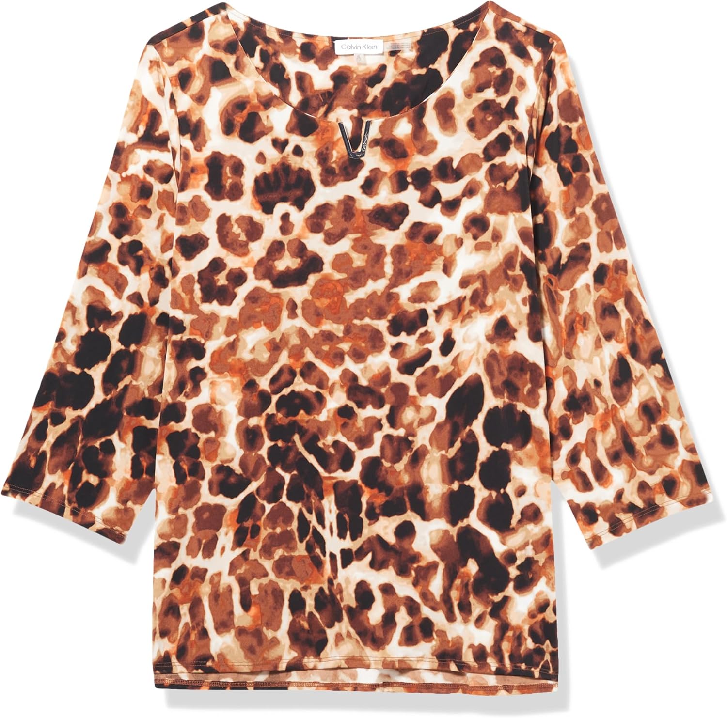 Женская длинная блузка Calvin Klein с рукавами 3/4, Terra Multi
Женская длинная блузка Calvin Klein с рукавами 3/4, Terra Multi