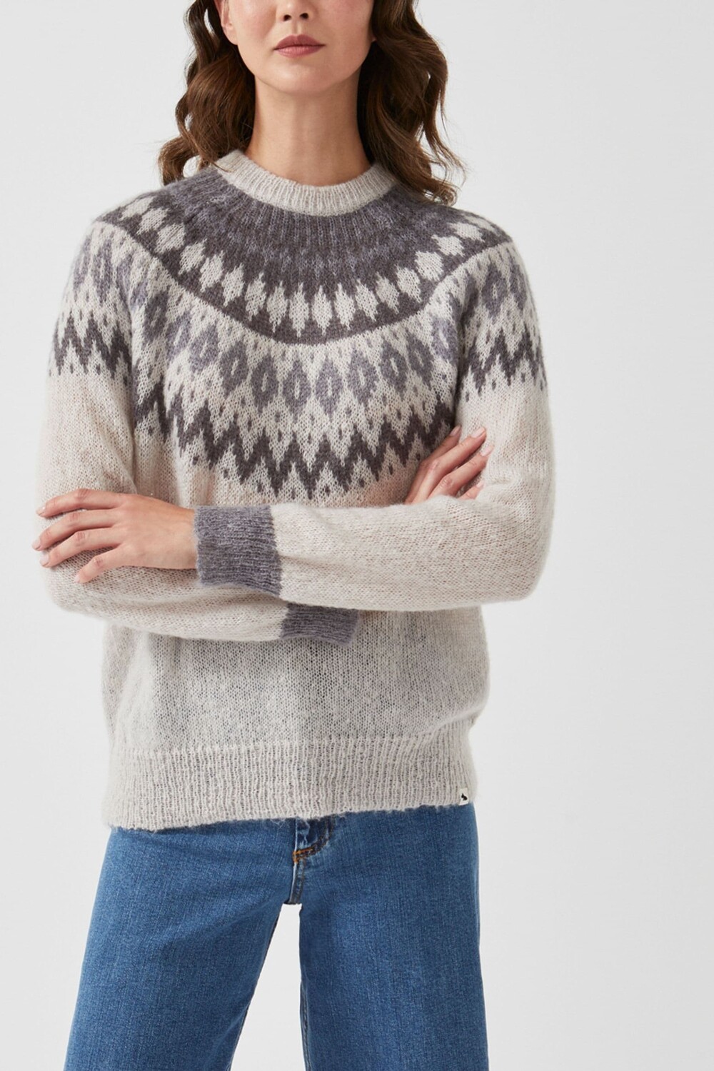 Свитер «Лондон» из камвольной вязки со скандинавскими мотивами Radley, бежевый
Свитер «Лондон» из камвольной вязки со скандинавскими мотивами Radley, бежевый