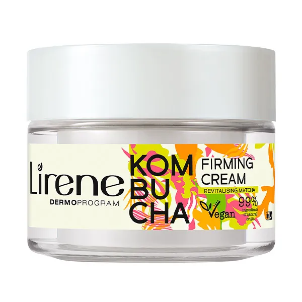 Укрепляющий крем для лица Kombucha & Revitalizing Matcha Lirene, 50 ml
Укрепляющий крем для лица Kombucha & Revitalizing Matcha Lirene, 50 ml