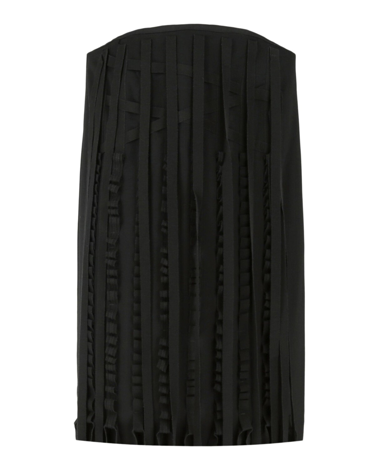 Платье без бретелек с кисточками Salvatore Ferragamo, черный
Платье без бретелек с кисточками Salvatore Ferragamo, черный