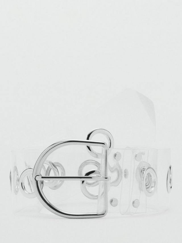 Кожаный ремень Crucero с ажурной вырезкой Mango, Natural White
Кожаный ремень Crucero с ажурной вырезкой Mango, Natural White