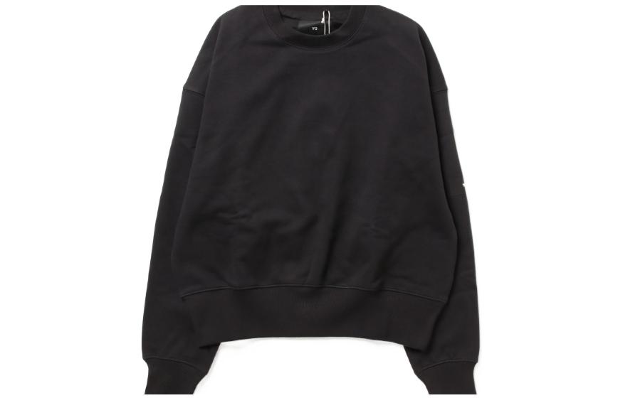 Органический хлопковый свитшот с длинными рукавами Y-3, черный
Органический хлопковый свитшот с длинными рукавами Y-3, черный