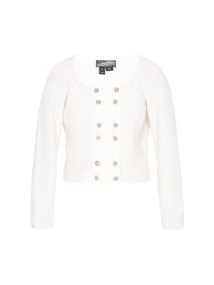 Женский кардиган цвета слоновая кость DreiMaster Vintage
Женский кардиган цвета слоновая кость DreiMaster Vintage