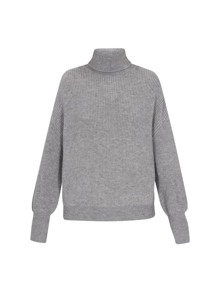 Женский свитер серого меланжа DreiMaster Vintage
Женский свитер серого меланжа DreiMaster Vintage