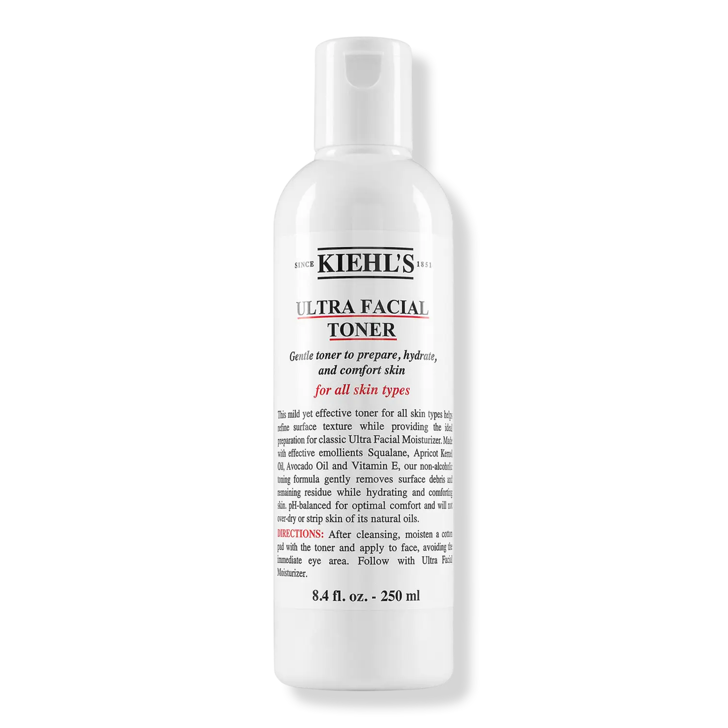 Ультра-тоник для лица без спирта Kiehl's Since 1851, 8.5 oz
Ультра-тоник для лица без спирта Kiehl's Since 1851, 8.5 oz