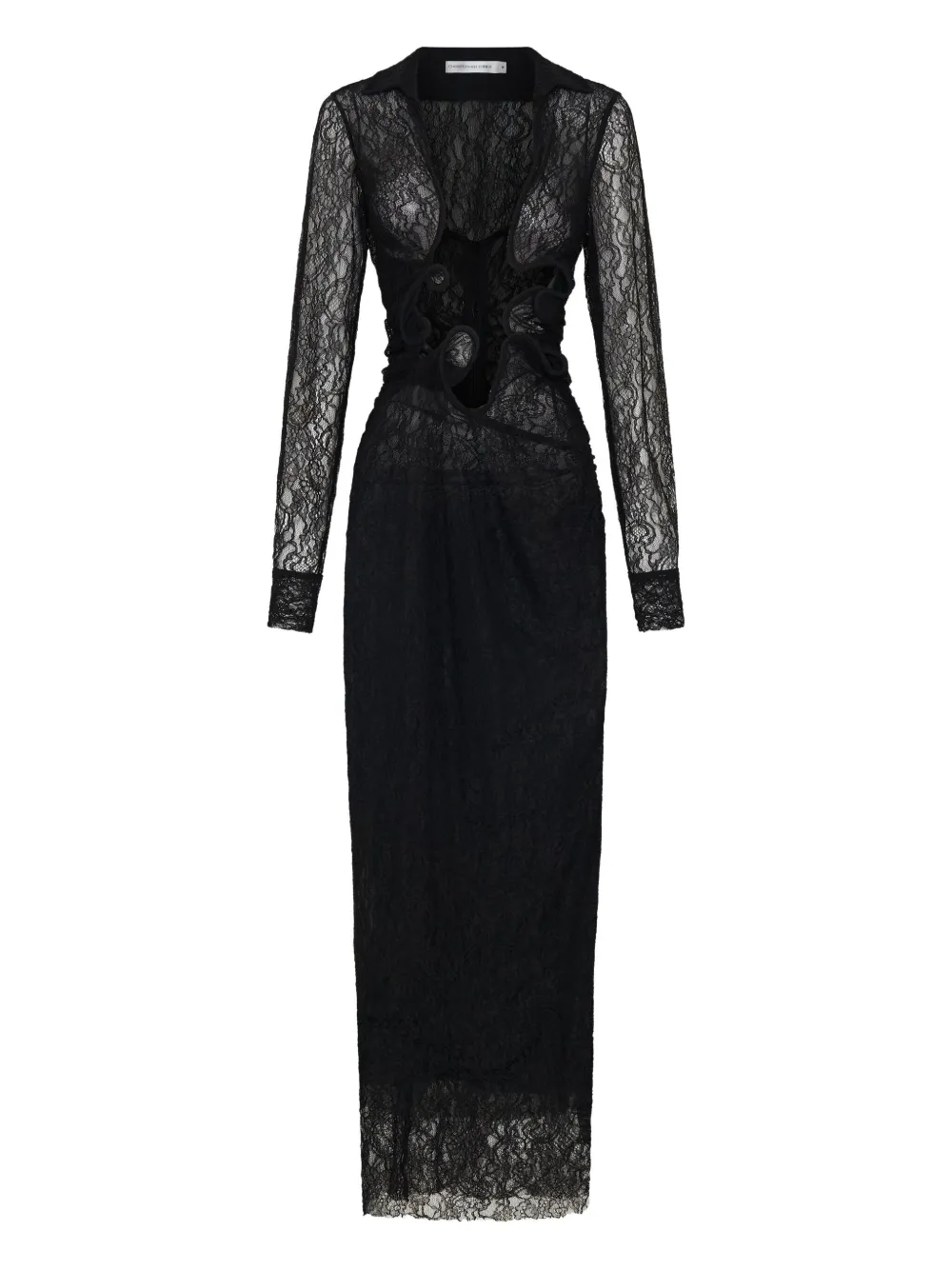 Платье макси Lace Venus Christopher Esber, черный
Платье макси Lace Venus Christopher Esber, черный