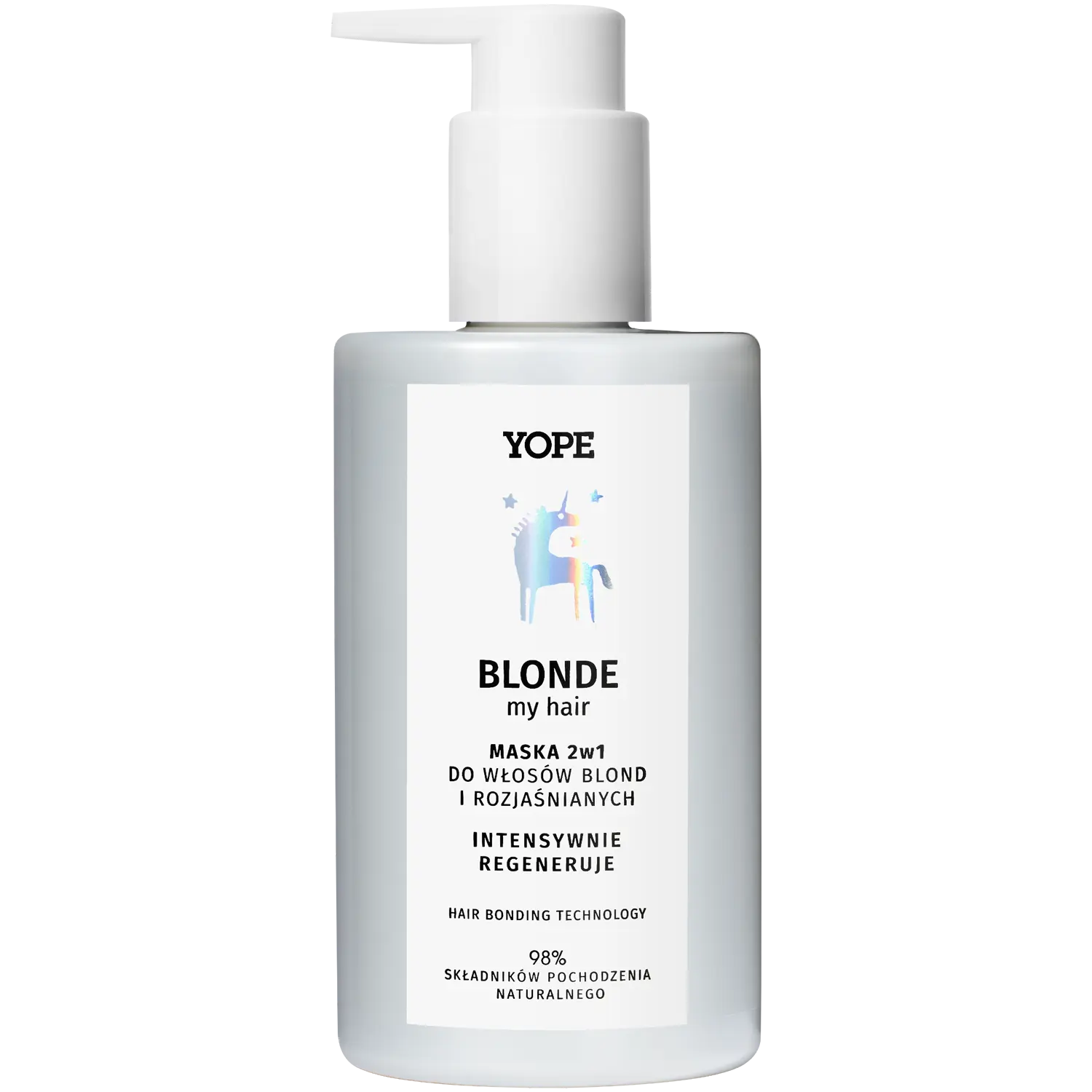 Восстанавливающая маска для светлых волос Yope Blonde, 300 мл
Восстанавливающая маска для светлых волос Yope Blonde, 300 мл