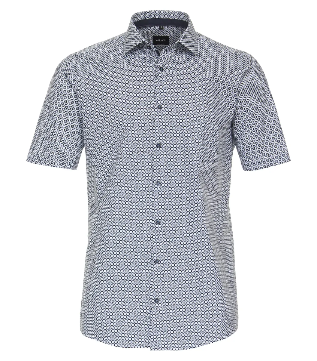 Деловая рубашка VENTI "Деловая рубашка VENTI с коротким рукавом с принтом", синий
Деловая рубашка VENTI "Деловая рубашка VENTI с коротким рукавом с принтом", синий
