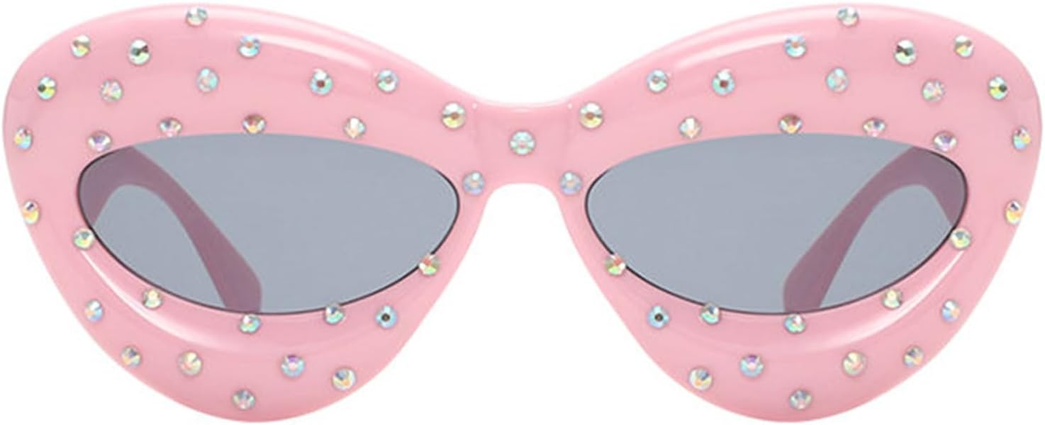 Солнцезащитные очки Willochra Diamond Cat Eye для женщин, сексуальные солнцезащитные очки в форме губ, модные женские солнцезащитные очки в стиле панк со стразами для мужчин, Pink
Солнцезащитные очки Willochra Diamond Cat Eye для женщин, сексуальные солнцезащитные очки в форме губ, модные женские солнцезащитные очки в стиле панк со стразами для мужчин, Pink