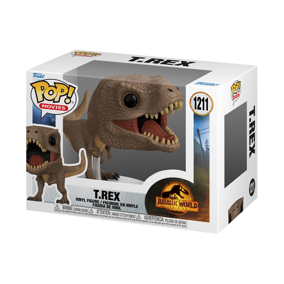 Funko POP! Фильмы, коллекционная фигурка, Мир Юрского периода, Ти-Рекс, 1211
Funko POP! Фильмы, коллекционная фигурка, Мир Юрского периода, Ти-Рекс, 1211