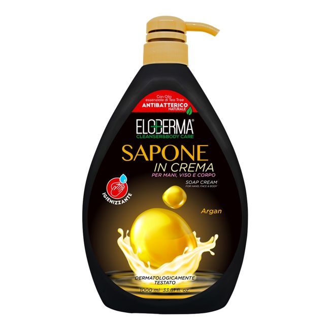 Жидкое аргановое мыло Eloderma Suarez, 1000 мл
Жидкое аргановое мыло Eloderma Suarez, 1000 мл