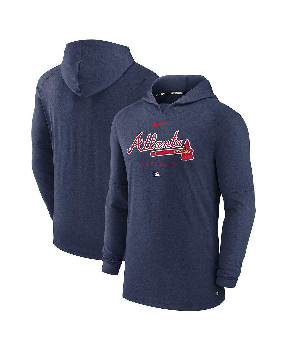Мужской темно-синий пуловер с капюшоном Atlanta Braves Authentic Collection Early Work Tri-Blend Performance Nike
Мужской темно-синий пуловер с капюшоном Atlanta Braves Authentic Collection Early Work Tri-Blend Performance Nike