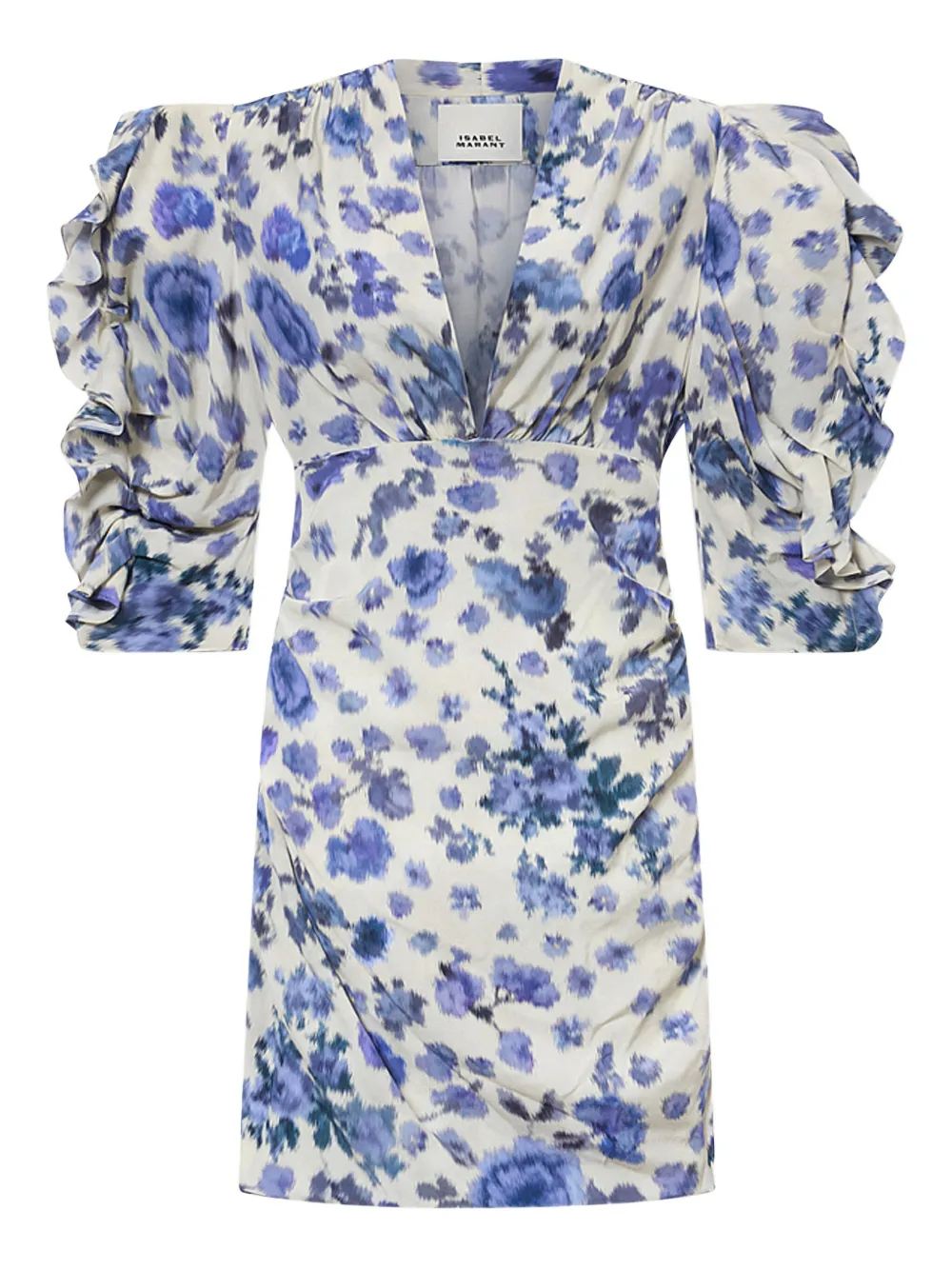 Платье с оборками из коллаборации с DORIS Isabel Marant, синий
Платье с оборками из коллаборации с DORIS Isabel Marant, синий