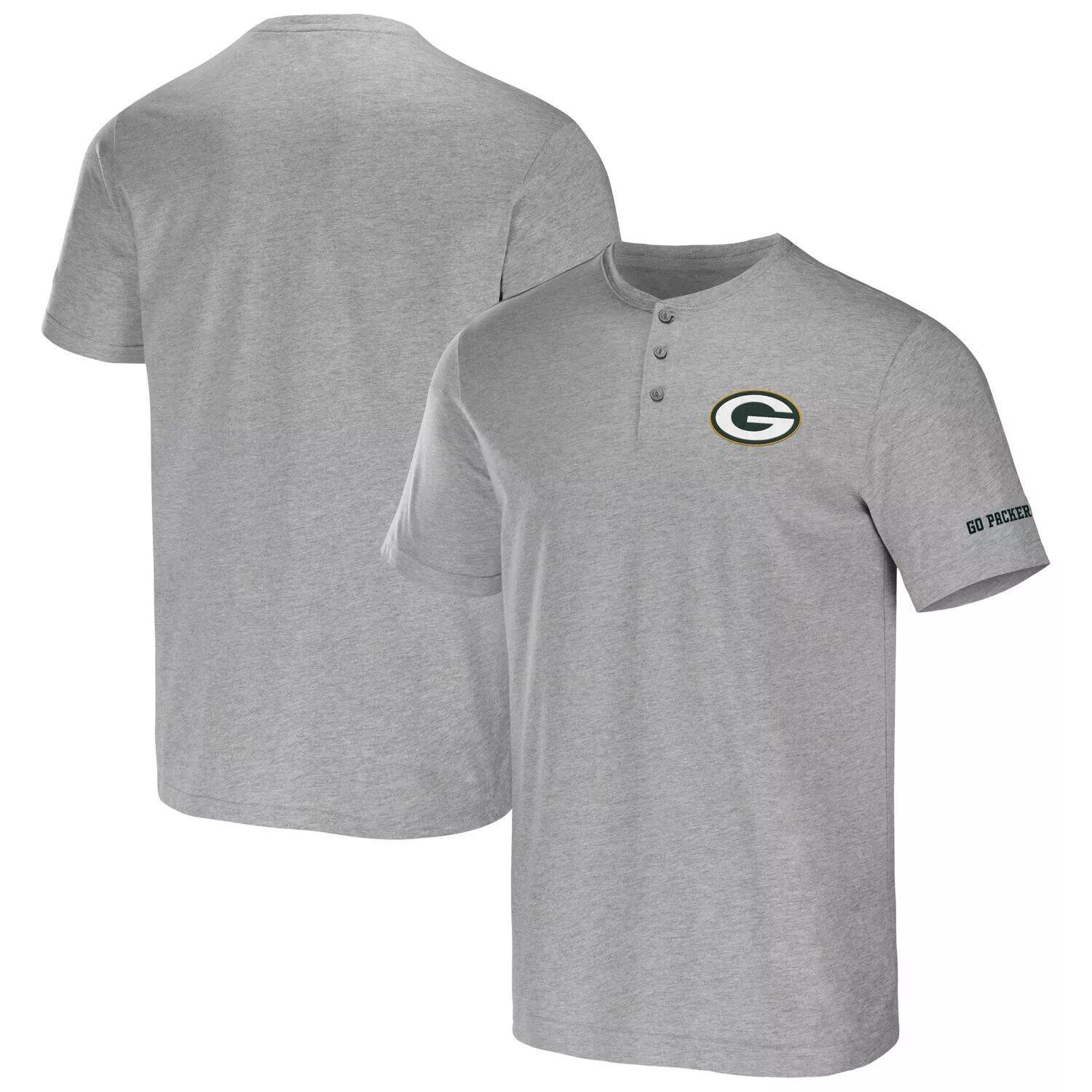 Мужская футболка Henley из коллекции NFL x Darius Rucker от Fanatics Heather Grey Green Bay Packers
Мужская футболка Henley из коллекции NFL x Darius Rucker от Fanatics Heather Grey Green Bay Packers