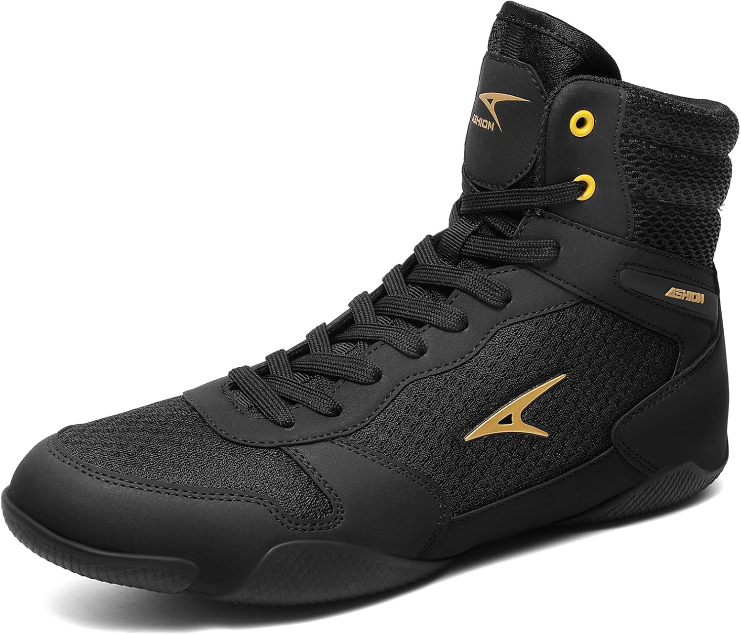 Мужские борцовки ASHION легкие высокие кеды, черный/золотой
Мужские борцовки ASHION легкие высокие кеды, черный/золотой