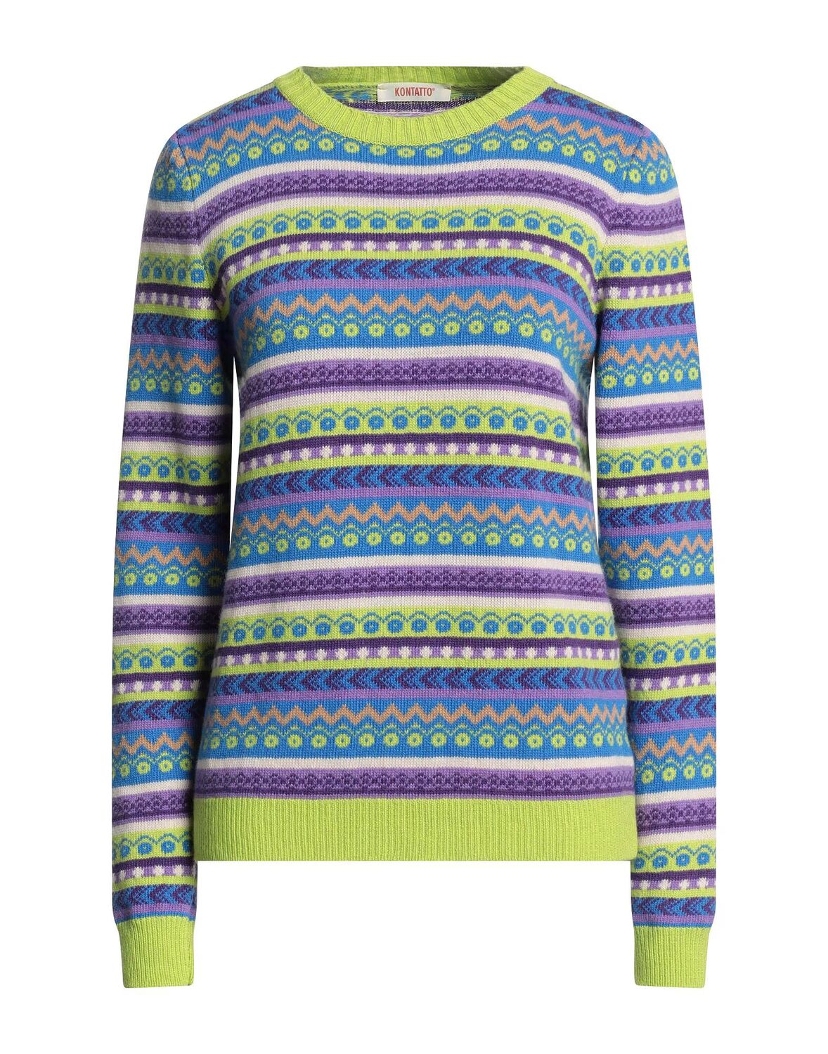 Свитер Kontatto, лаймовый
Свитер Kontatto, лаймовый