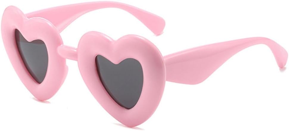 Модные солнцезащитные очки в форме сердца для женщин, защита от УФ-излучения UV400, ретро-стиль, конфетные цвета; уникальные солнцезащитные очки «кошачий глаз» для мужчин HHZZYVY, Pink Grey
Модные солнцезащитные очки в форме сердца для женщин, защита от УФ-излучения UV400, ретро-стиль, конфетные цвета; уникальные солнцезащитные очки «кошачий глаз» для мужчин HHZZYVY, Pink Grey