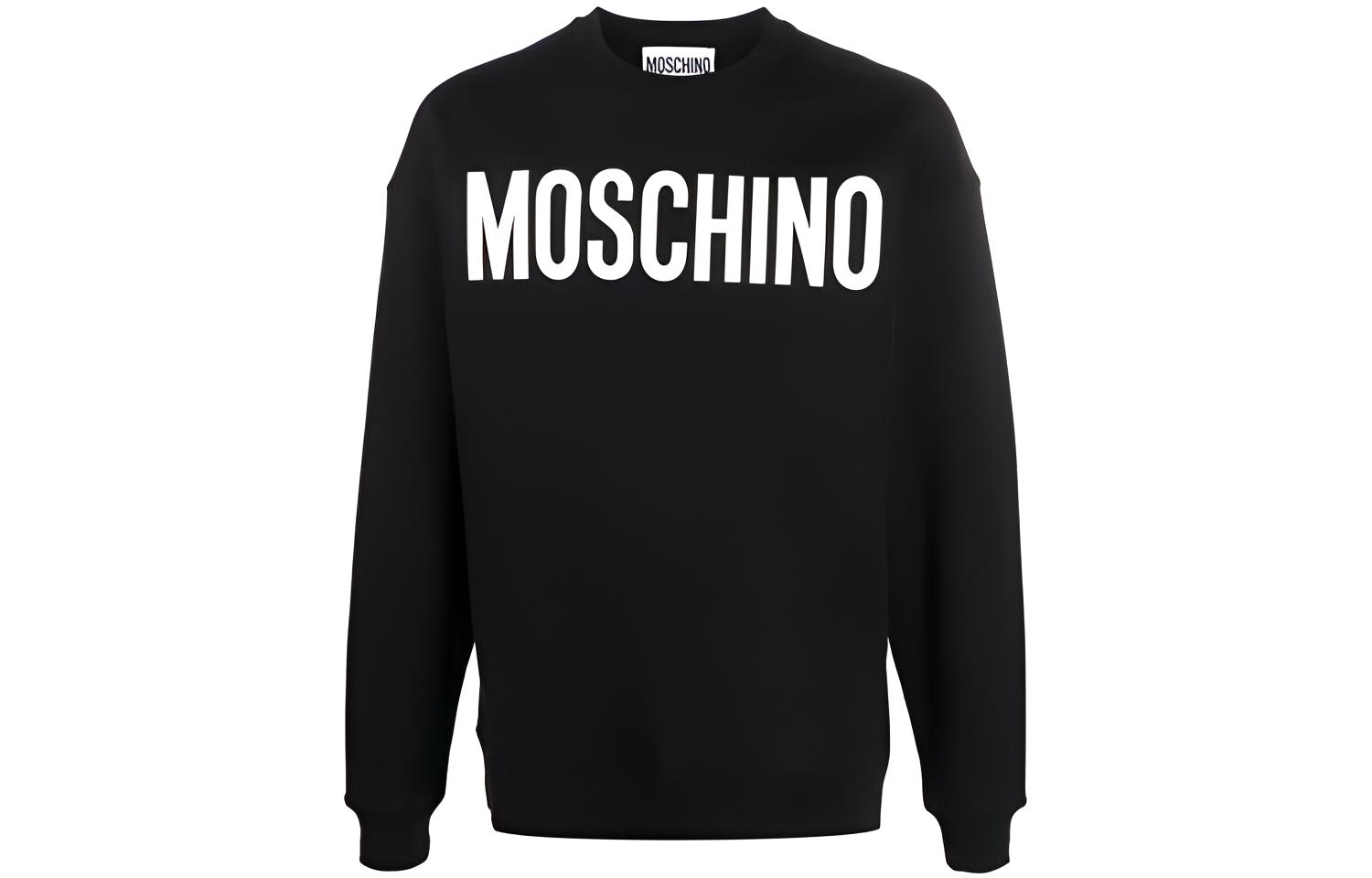 Свитшот с принтом логотипа MOSCHINO, черный
Свитшот с принтом логотипа MOSCHINO, черный