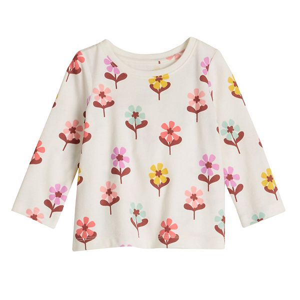 Детская футболка с длинным рукавом для девочек Jumping Beans, Ivory Big Daisy
Детская футболка с длинным рукавом для девочек Jumping Beans, Ivory Big Daisy