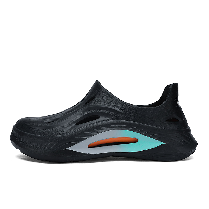 NANJIREN Клоги унисекс черно-оранжевые, цвет Black Orange
NANJIREN Клоги унисекс черно-оранжевые, цвет Black Orange