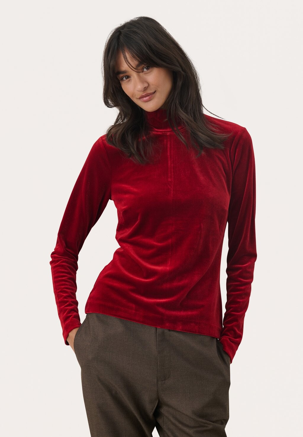 Топ с длинными рукавами MONE Part Two, красный
Топ с длинными рукавами MONE Part Two, красный