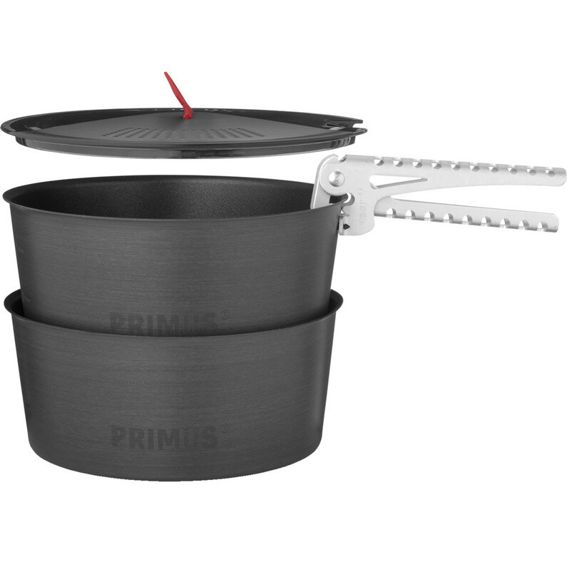 Набор посуды Litech Pot Primus, черный 
Набор посуды Litech Pot Primus, черный
