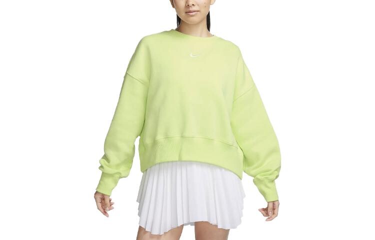 Свитшот женский белый/зеленый/светло-лимонный/черный Nike 
Свитшот женский белый/зеленый/светло-лимонный/черный Nike