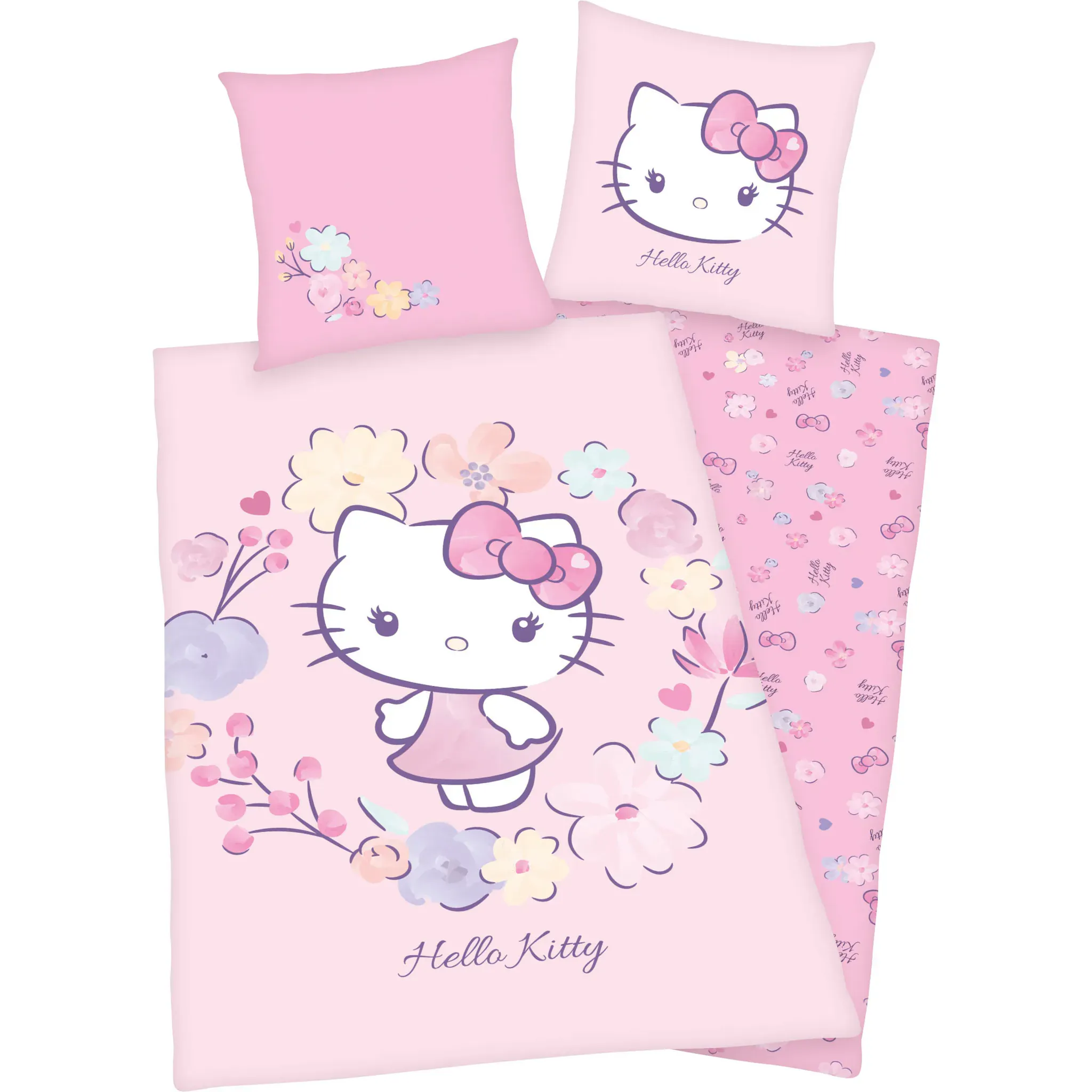 Детское постельное белье Hello Kitty "Hello Kitty" с милым мотивом Hello Kitty, цвет rose
Детское постельное белье Hello Kitty "Hello Kitty" с милым мотивом Hello Kitty, цвет rose
